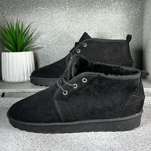 NWOT American Exchange Faux Fur Lined Boots Shoes Size 8.5